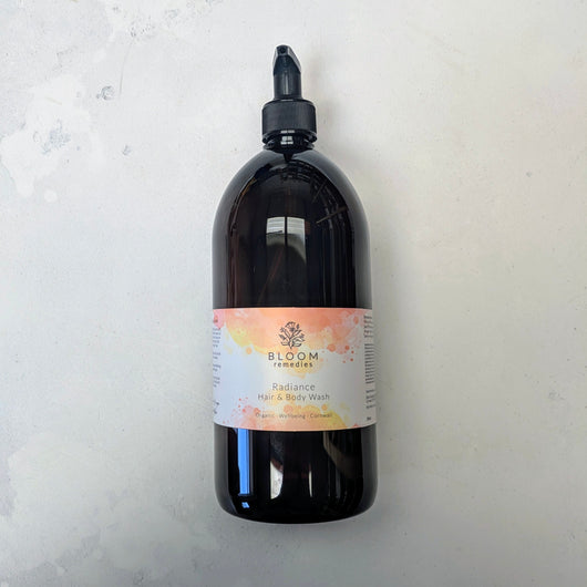 1 litre refill Radiance Organic Hair & Body Wash