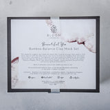 Beautiful You - Clay Mask & Bamboo Bowl Set