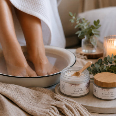 Hot, Tired, Puffy Feet and Ankles? Here's My Favourite Evening Reset