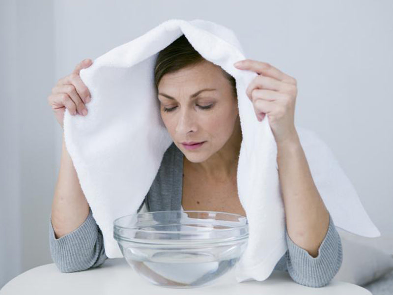 Steam Inhalations and Oils for Colds and Congestion!