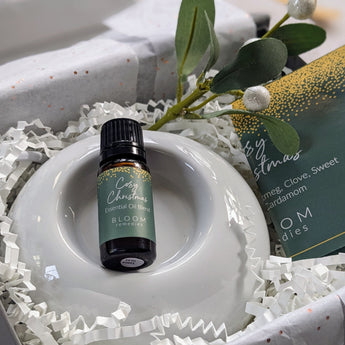 NEW! Cosy Christmas Aroma Stone & Essential Oil Gift Set