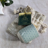 NEW! Cosy Christmas Small Gold Dusted Ceramic Candle