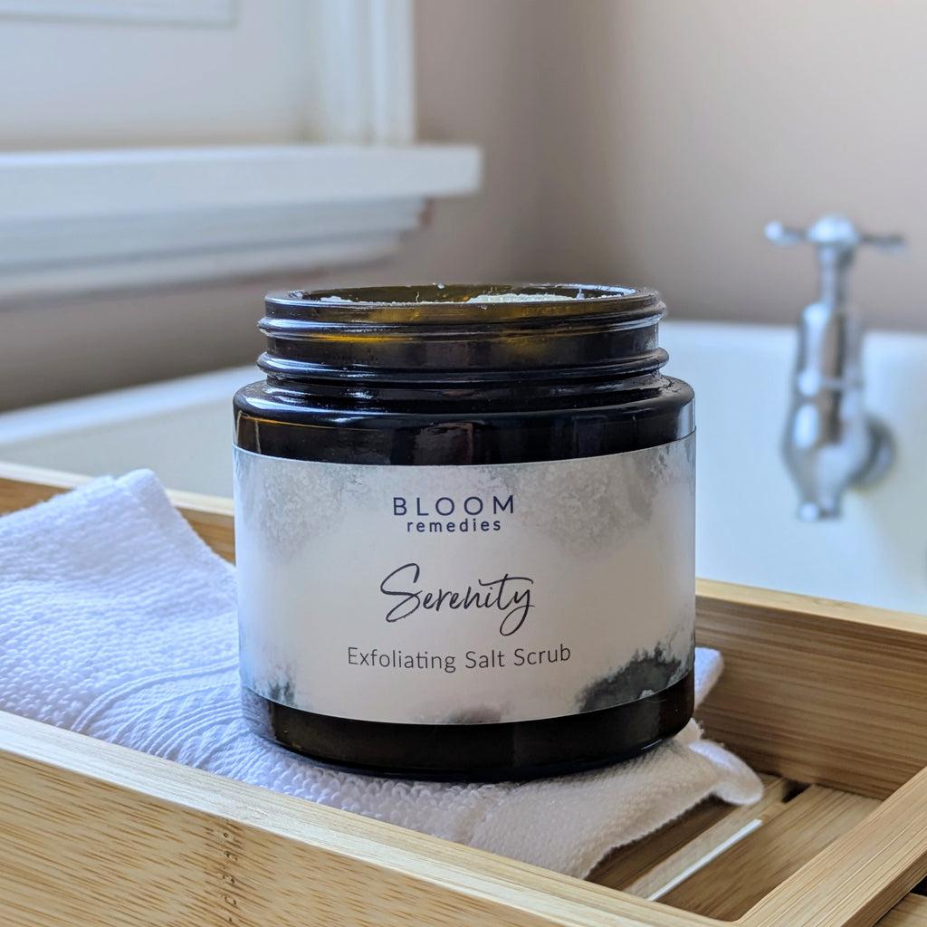 NEW! Serenity Salt Scrub – Bloom Remedies