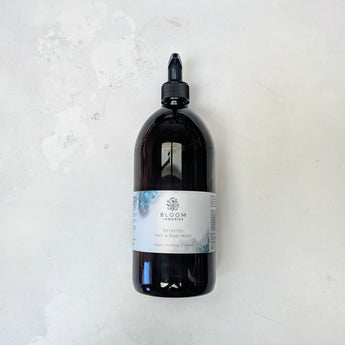 1 litre refill Serenity Organic Hair & Body Wash