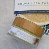 Exfoliate & Nourish Skin Duo - body butter and exfoliating pad