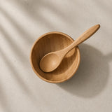 Mini Bamboo Bowl & Spoon