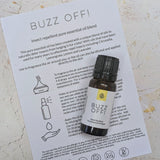 BUZZ OFF! - insect repellent essential oil blend