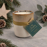 Cosy Christmas Essential Oil Candle in large Ceramic Container