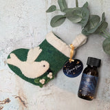 Fairtrade Felt Stocking with Bath Foam