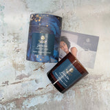 Dreamtime Essential Oil Candle - dual wick, amber glass jar