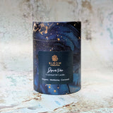 Dreamtime Essential Oil Candle - dual wick, amber glass jar