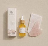 Rose Quartz Gua Sha Facial Massage Stone