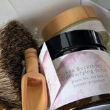 Body Exfoliating luxury boxed set - with butter, scrub and brush.  Save £20