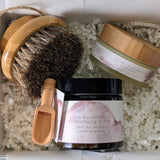 Body Exfoliating luxury boxed set - with butter, scrub and brush.  Save £20