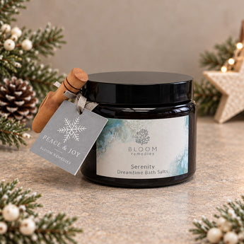 Serenity Dreamtime Bath Salts with FESTIVE tag