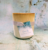 Serenity Extra Large Dual Wick Candle in Ceramic Container