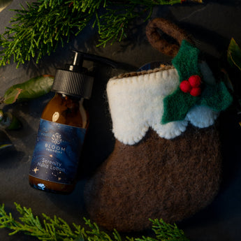 Fairtrade Felt Stocking with Hand Lotion