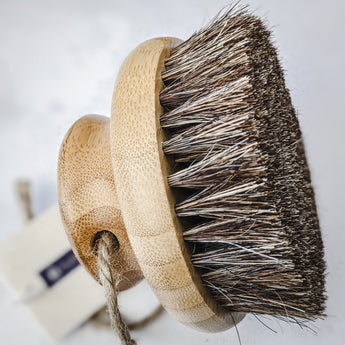 Round Bamboo Body Brush