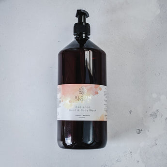 1 litre refill Organic Radiance Hand & Body Wash