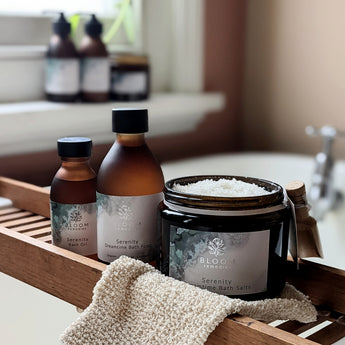 Serenity Organic Bath Oil with ylang ylang & geranium